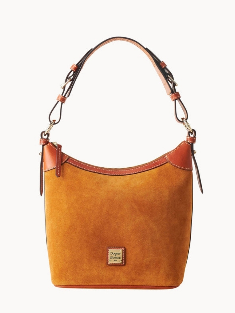 Dooney & Bourke Suede Hobo Sac Golden Yellow